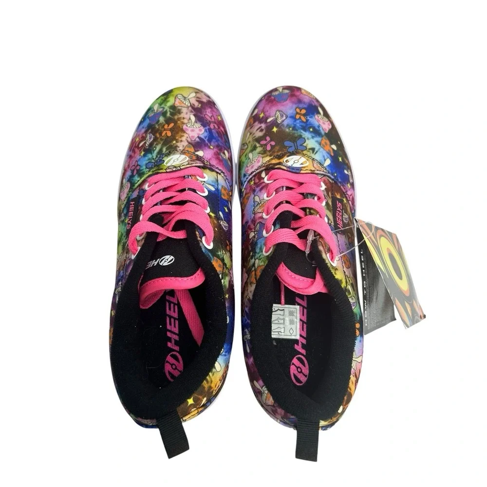Heelys Pro 20 Prints Roller Shoes Youth 6 Women's 7 Mushroom Tie Dye New